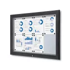 Vitrine Extérieure Verrouillable 8x A4 Anthracite