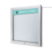 Vergrendelbaar Notitiebord Outdoor Verlicht Logo 6x A4
