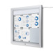 Vergrendelbaar Notitiebord Outdoor Verlicht Logo 6x A4
