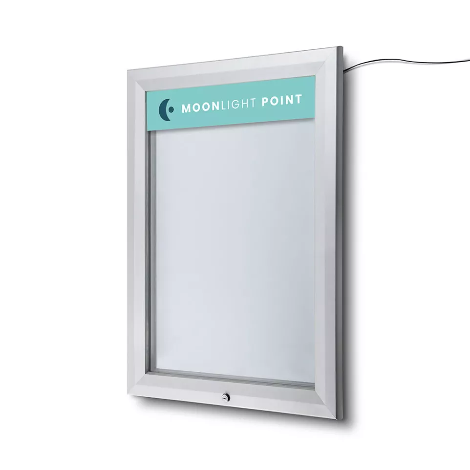 Outdoor Lockable Showcase Illuminated...