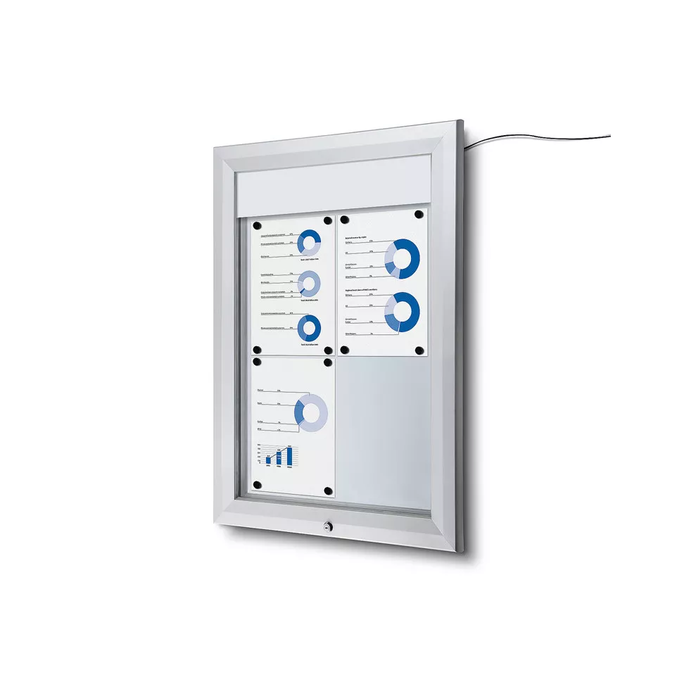 Outdoor Lockable Showcase Illuminated...