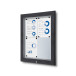 Vitrine Extérieure Verrouillable 4x A4 Anthracite
