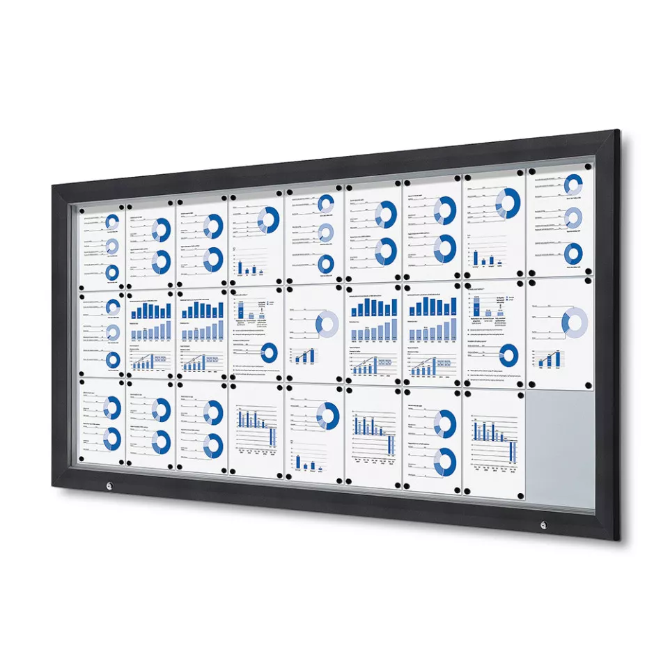 Vergrendelbaar Notitiebord Outdoor...