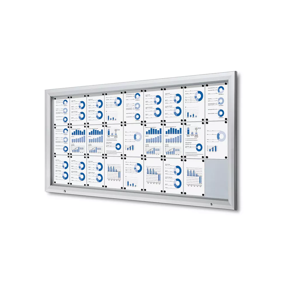 Vitrine Extérieure Verrouillable Avec...