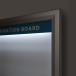 Outdoor Lockable Showcase Illuminated Logo With Gas Spring 24x A4