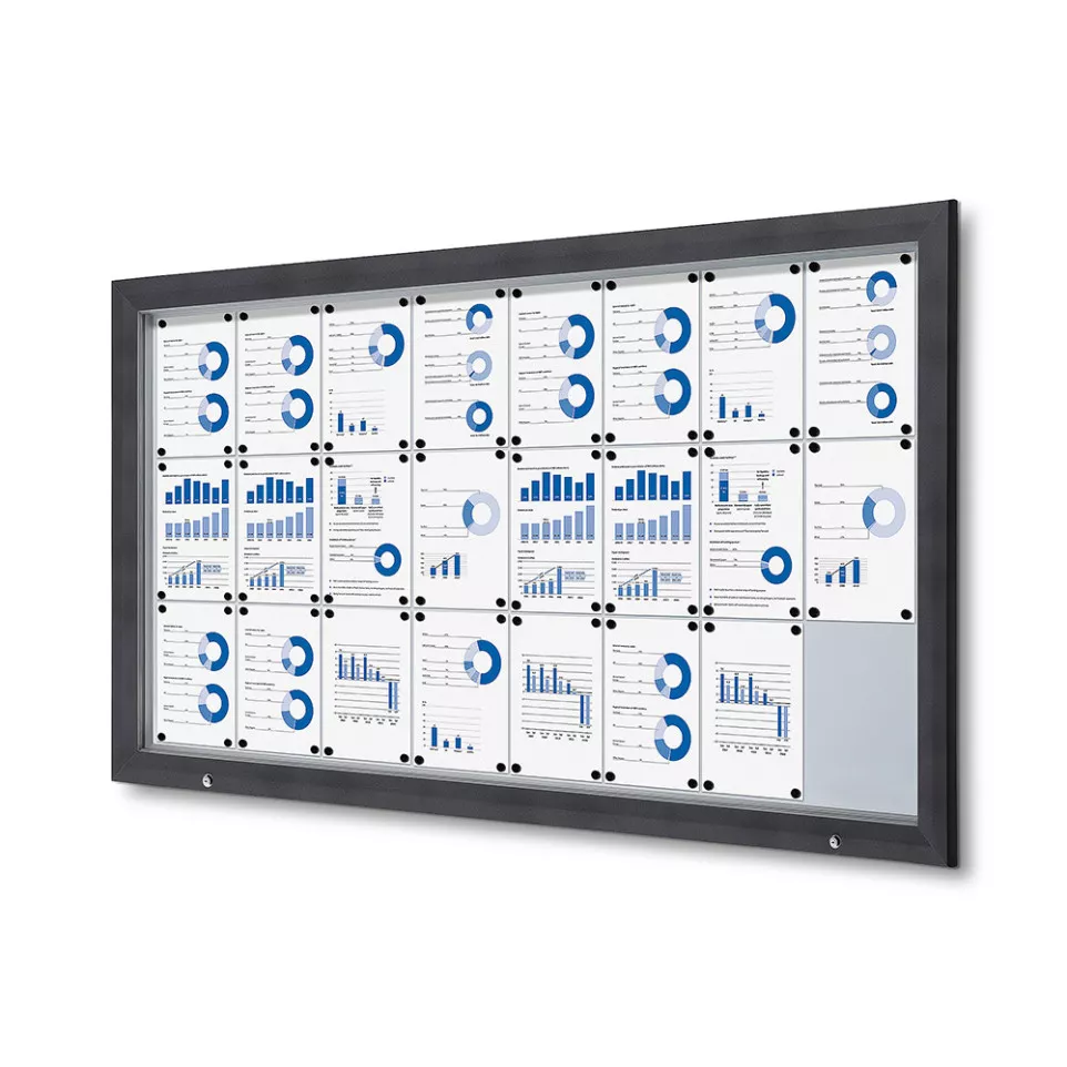 Vergrendelbaar Notitiebord Outdoor...