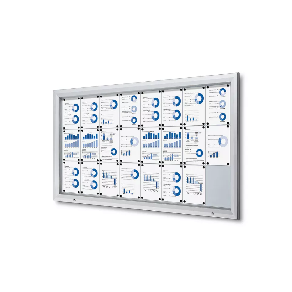 Vergrendelbaar Notitiebord Outdoor...