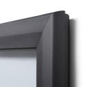Vitrine Extérieure Verrouillable Avec Vérin à Gaz 21 x A4 Anthracite