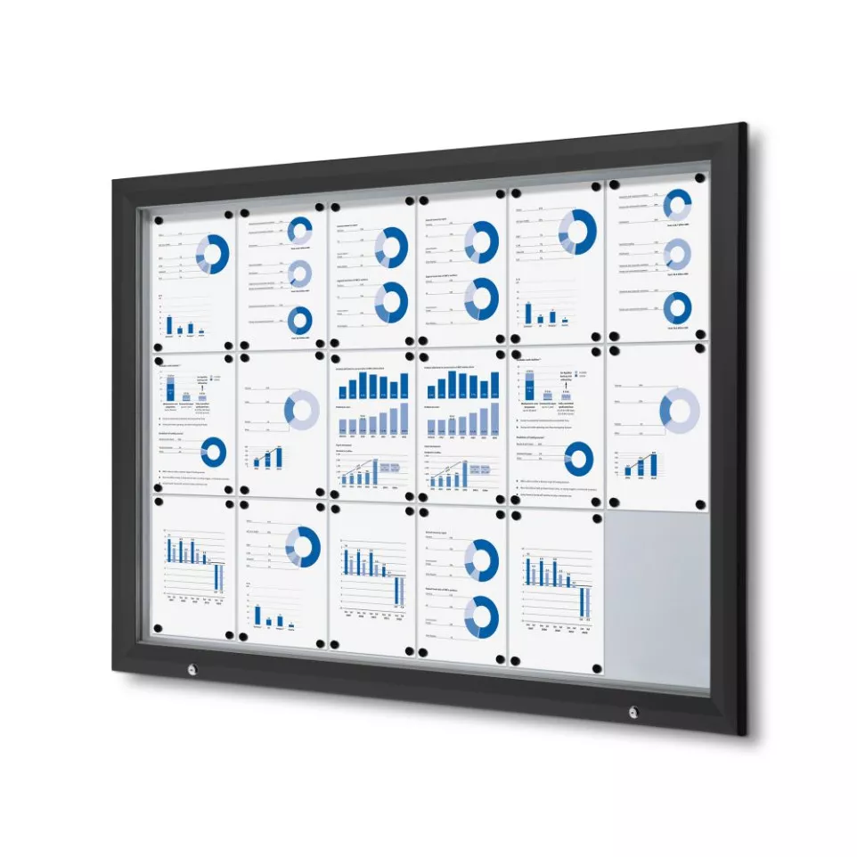 Vergrendelbaar Notitiebord Outdoor...