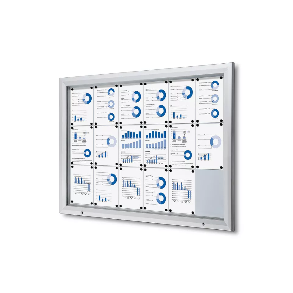 Outdoor Lockable Showcase With Gas...
