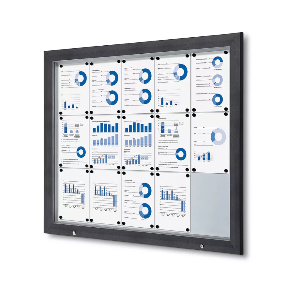 Outdoor Lockable Showcase With Gas...