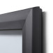 Vergrendelbaar Notitiebord Outdoor Met Gasveer 15x A4 RAL 7016