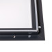 Outdoor Lockable Showcase With Gas Spring 15x A4 RAL 7016