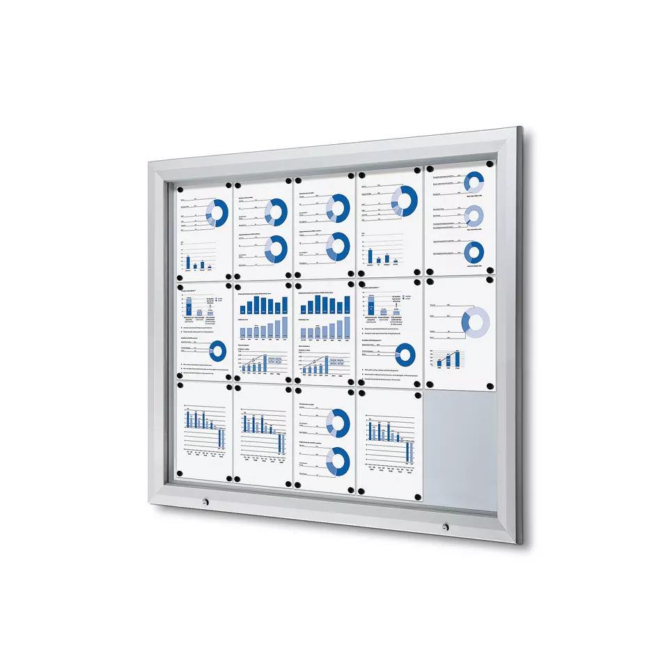 Vergrendelbaar Notitiebord Outdoor...