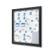 Vergrendelbaar Notitiebord Outdoor Met Gasveer 12x A4 RAL 9005