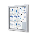 Outdoor Lockable Showcase With Gas Spring 12x A4
