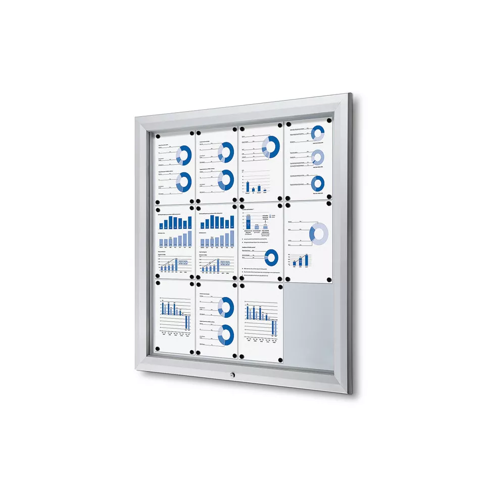 Outdoor Lockable Showcase With Gas...