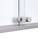 Indoor Vergrendelbaar Notitiebord Met Schuifdeuren Slim met Veiligheidshoeken 8 x A4