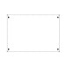 Indoor Lockable Showcase With Sliding Doors Slim With Safety Corners 8 x A4