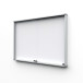 Indoor Vergrendelbaar Notitiebord Met Schuifdeuren Slim met Veiligheidshoeken 24 x A4