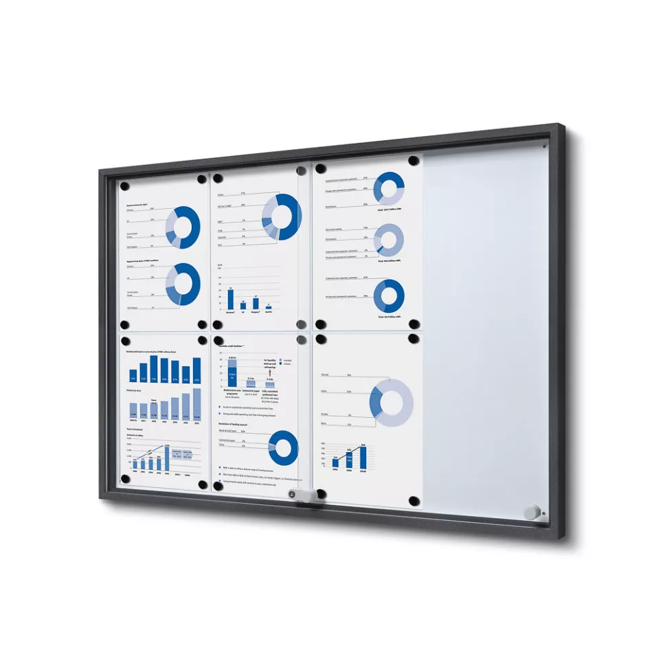 Indoor Lockable Showcase With Sliding...