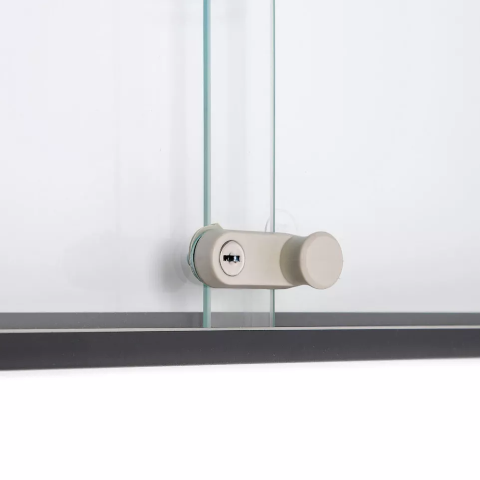 Indoor Lockable Showcase With Sliding...