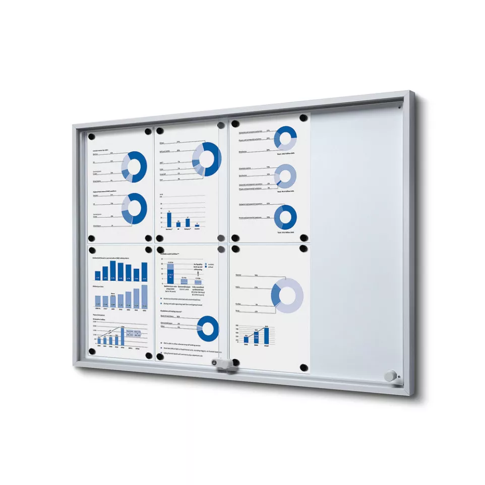 Indoor Lockable Showcase With Sliding...
