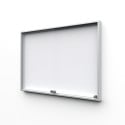Indoor Lockable Showcase With Sliding Doors Slim 8x A4