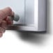 Indoor Lockable Showcase With Sliding Doors Slim 8x A4
