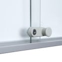 Indoor Lockable Showcase With Sliding Doors Slim 8x A4