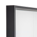 Indoor Lockable Showcase With Sliding Doors Slim 6 x A4 Anthracite