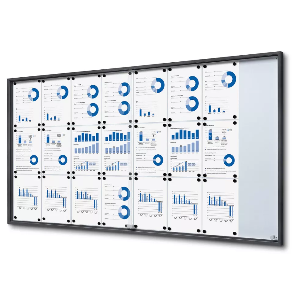 Indoor Lockable Showcase With Sliding...