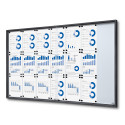 Indoor Lock. Showcase Slid.Doors Slim 21xA4 RAL 7016