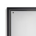 Vergrendelbaar Notitiebord Met Schuifdeuren Slim 15 x A4 Antraciet