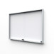 Indoor Lockable Showcase With Sliding Doors Slim 12 x A4 Anthracite