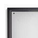 Indoor Lockable Showcase With Sliding Doors Slim 12 x A4 Anthracite