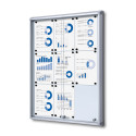 Vitrine Intérieure Verrouillable Avec Portes Coulissantes SCSL 9x A4