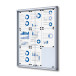 Vitrine Intérieure Verrouillable Avec Portes Coulissantes SCSL 9x A4