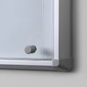 Vitrine Intérieure Verrouillable Avec Portes Coulissantes SCSL 8x A4