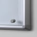 Indoor Lockable Showcase With Sliding Doors 10x A4