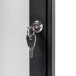 Vergrendelbaar Notitiebord Indoor Zilver 9x A4 RAL7016