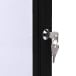 Vitrine Intérieure Verrouillable SCS 8x A4 Noir