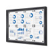 Vitrine Intérieure Verrouillable 8x A4 Anthracite