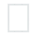 Indoor Lockable Showcase Silver B1 Fire Rated 8x A4
