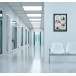 Indoor Lockable Showcase Silver 6x A4