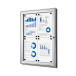 Vergrendelbaar Notitiebord Indoor Zilver 4x A4