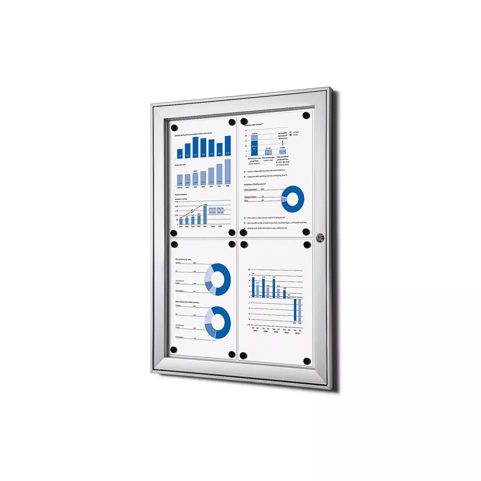 Vergrendelbaar Notitiebord Indoor...