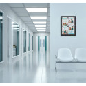 Vitrine Intérieure Verrouillable SCS 3x A4