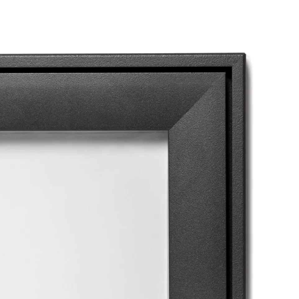 Indoor Lockable Showcase Silver 2x A4...