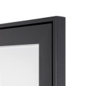 Indoor Lockable Showcase Silver 2x A4 RAL7016